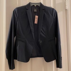 Ann Taylor Factory black suit with skirt